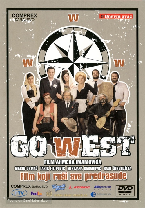 Go West - Bosnian DVD movie cover