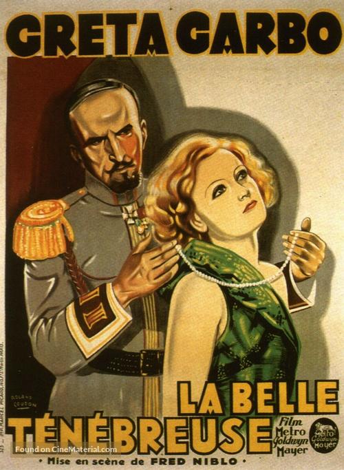 The Mysterious Lady - French Movie Poster