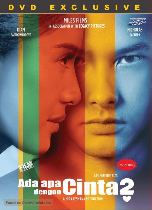 Ada Apa dengan Cinta? 2 - Indonesian DVD movie cover