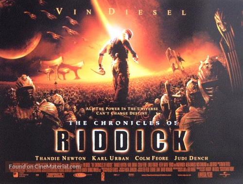 The Chronicles of Riddick - British Movie Poster