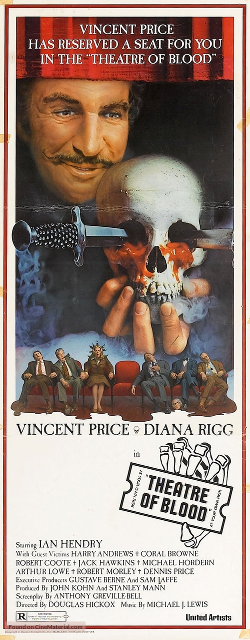 Theater of Blood - Movie Poster