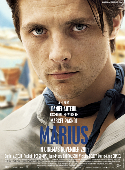 La trilogie marseillaise: Marius - British Movie Poster