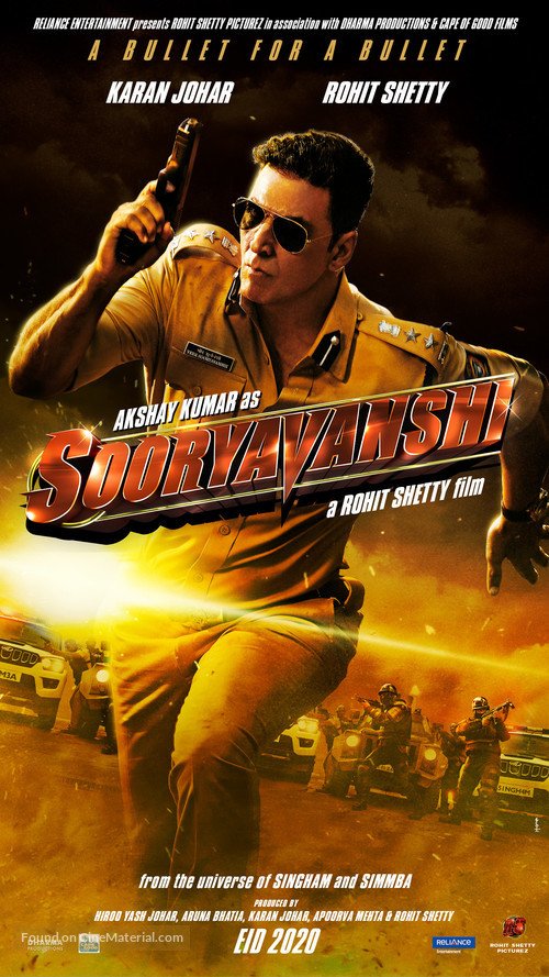 Sooryavanshi - Indian Movie Poster