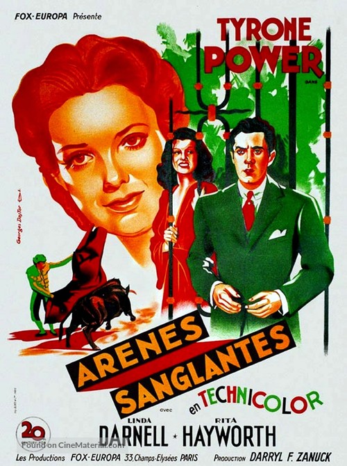 Blood and Sand - French Movie Poster
