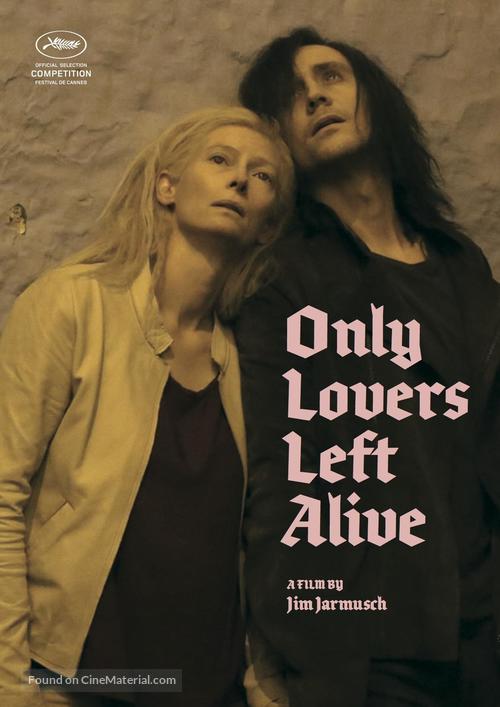Only Lovers Left Alive - DVD movie cover