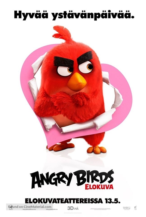 The Angry Birds Movie - Finnish Movie Poster
