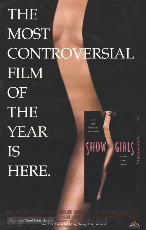 Showgirls - Video release movie poster