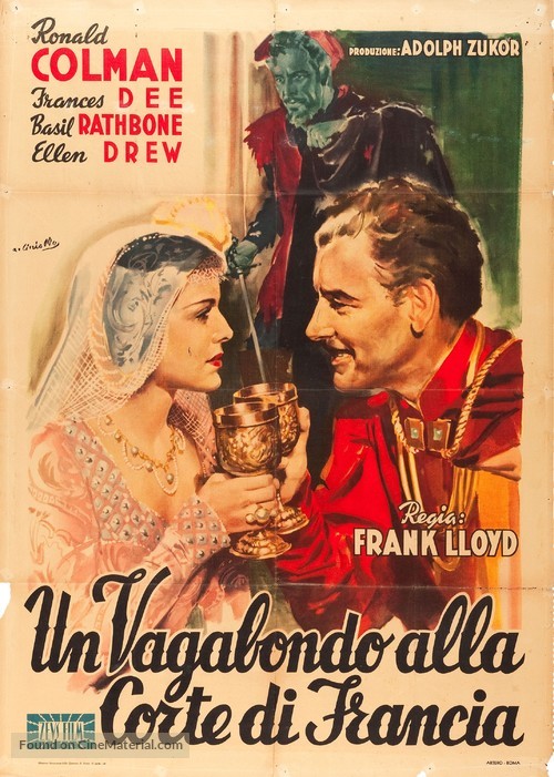 If I Were King - Italian Movie Poster