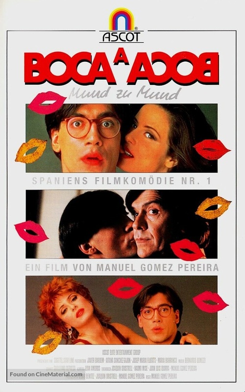 Boca a boca - German VHS movie cover