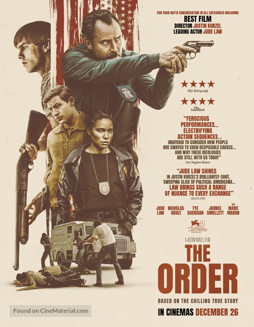 The Order - British Movie Poster