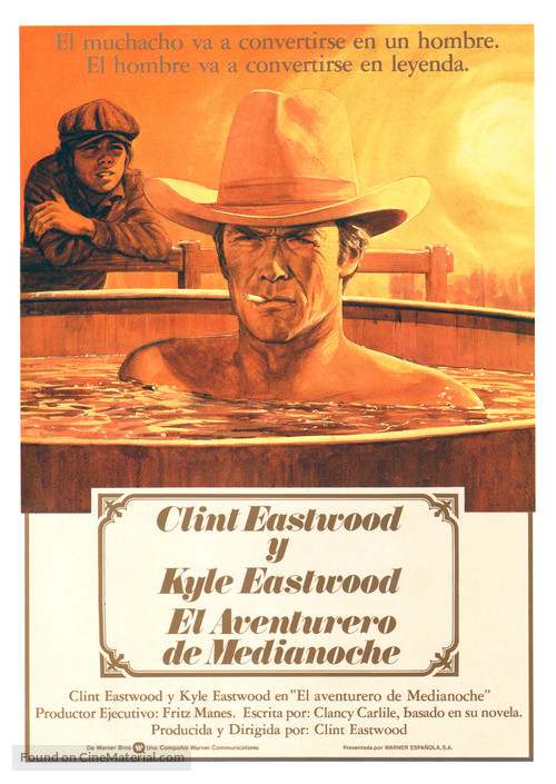 Honkytonk Man - Spanish Movie Poster
