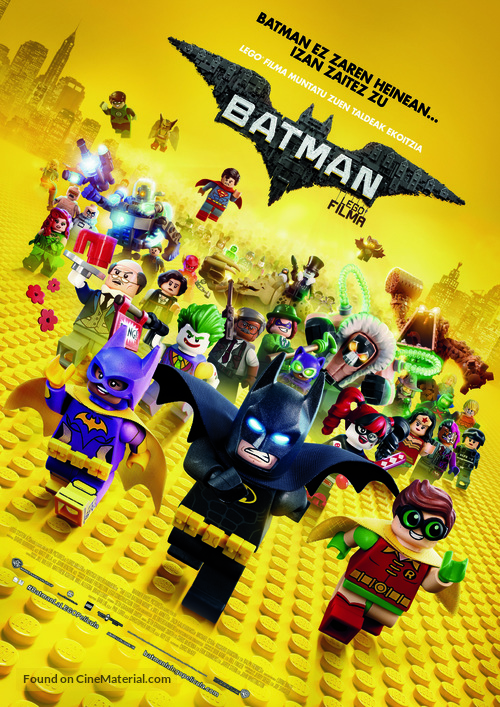 The Lego Batman Movie - Spanish Movie Poster
