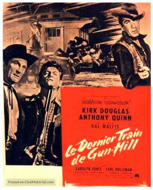 Last Train from Gun Hill - French Movie Poster