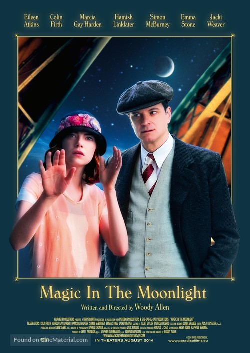 Magic in the Moonlight - Dutch Movie Poster