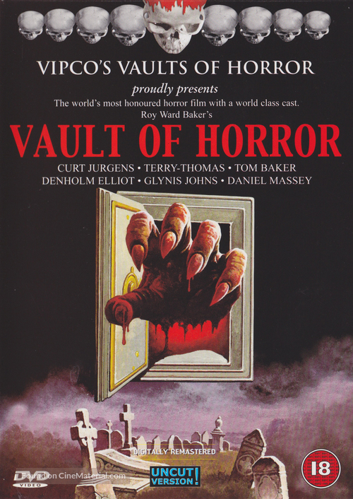 The Vault of Horror - British DVD movie cover