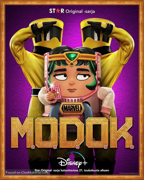 &quot;M.O.D.O.K.&quot; - Finnish Movie Poster