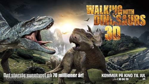 Walking with Dinosaurs 3D - Norwegian Movie Poster