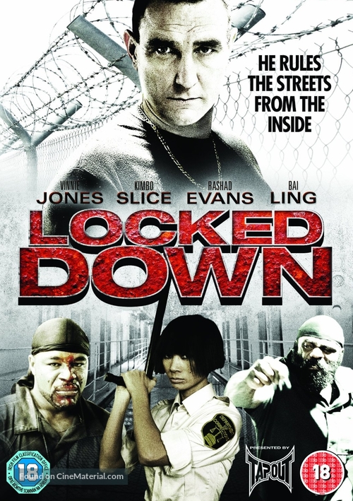 Locked Down - British DVD movie cover