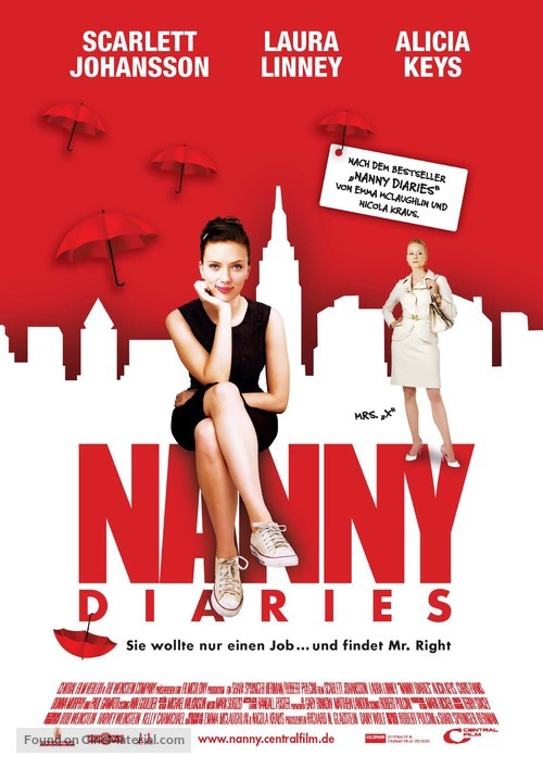The Nanny Diaries - German Movie Poster