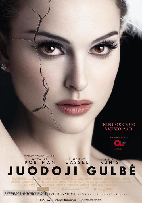 Black Swan - Lithuanian Movie Poster