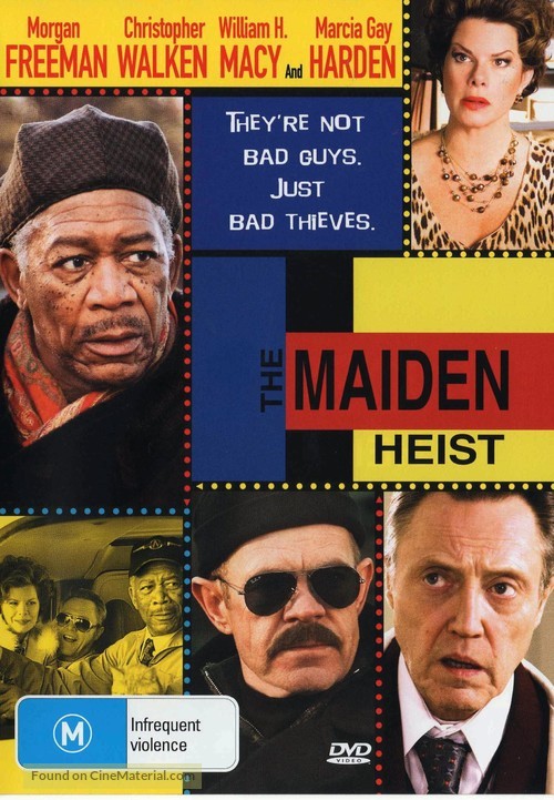 The Maiden Heist - Australian DVD movie cover