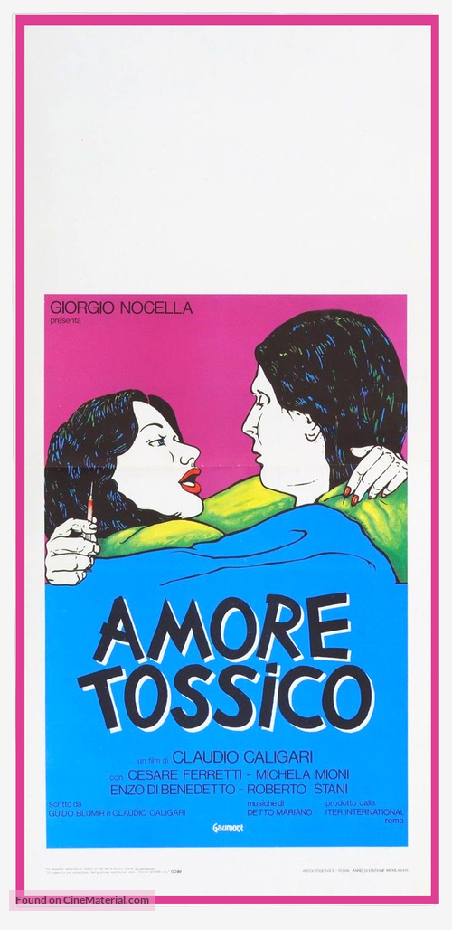 Amore tossico - Italian Movie Poster