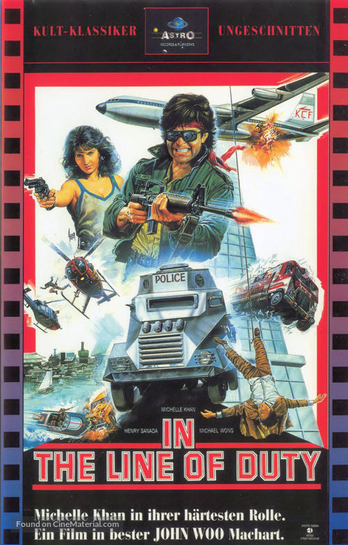 Royal Warriors - German VHS movie cover