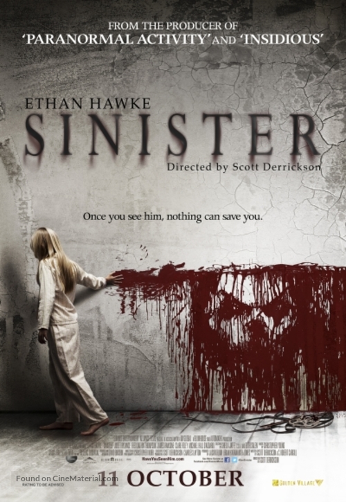 Sinister - Singaporean Movie Poster