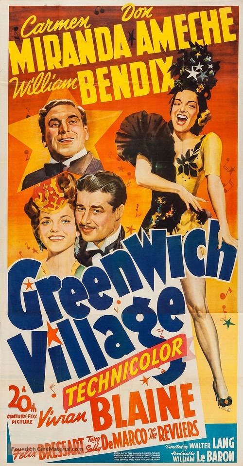 Greenwich Village - Movie Poster