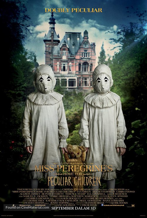 Miss Peregrine&#039;s Home for Peculiar Children - Indonesian Movie Poster