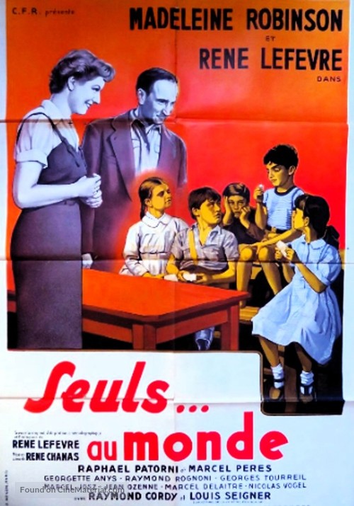 Seuls au monde - French Movie Poster