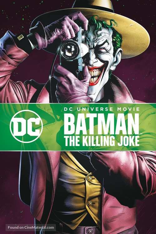 Batman: The Killing Joke - British Movie Cover