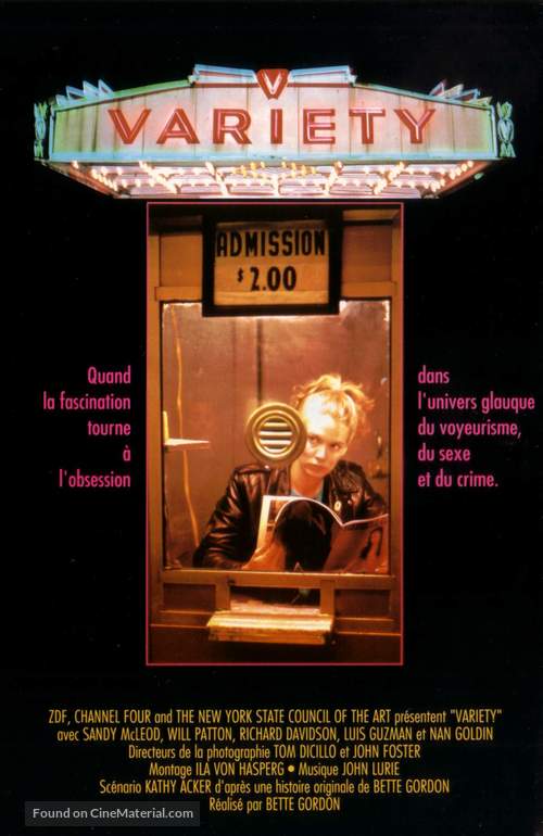 Variety - French Movie Poster