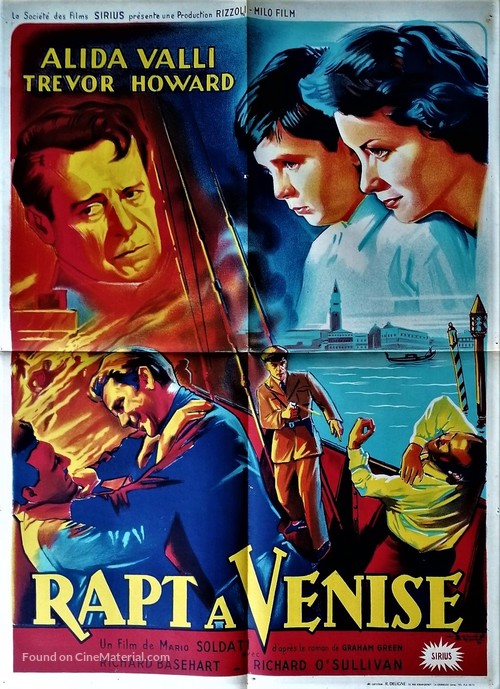 La mano dello straniero - French Movie Poster