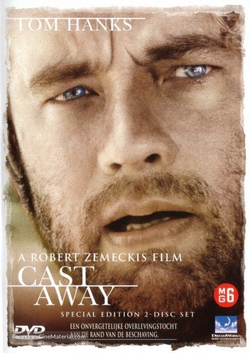 Cast Away - Dutch DVD movie cover