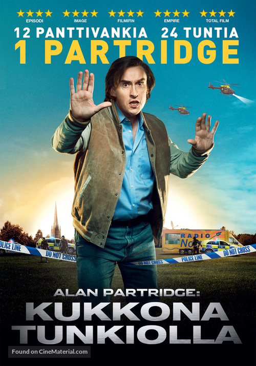 Alan Partridge: Alpha Papa - Finnish DVD movie cover