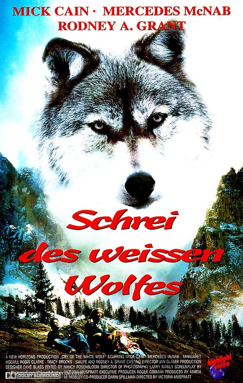 White Wolves III: Cry of the White Wolf - German VHS movie cover