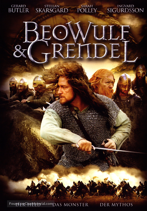 Beowulf &amp; Grendel - German DVD movie cover