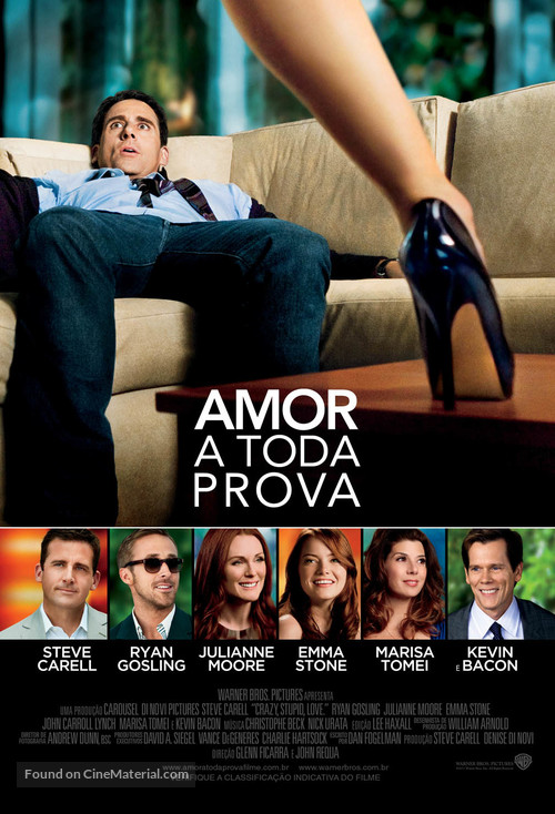 Crazy, Stupid, Love. - Brazilian Movie Poster