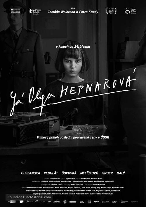 J&aacute;, Olga Hepnarov&aacute; - Czech Movie Poster