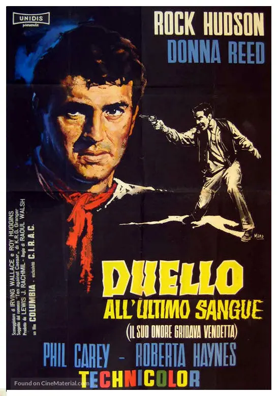 Gun Fury - Italian Movie Poster