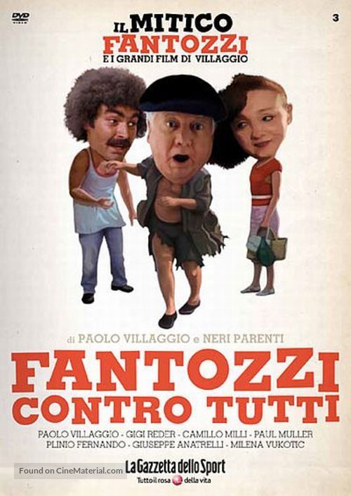 Fantozzi contro tutti - Italian DVD movie cover