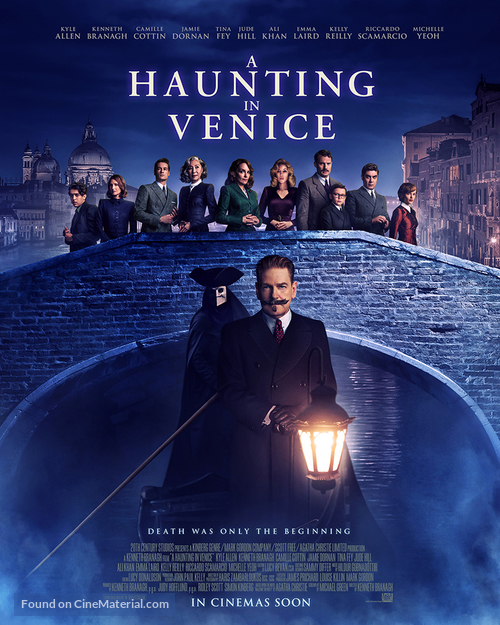 A Haunting in Venice - Irish Movie Poster