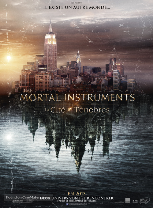 The Mortal Instruments: City of Bones - French Movie Poster