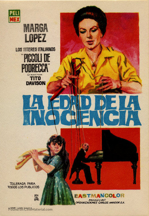 Edad de la inocencia, La - Spanish Movie Poster