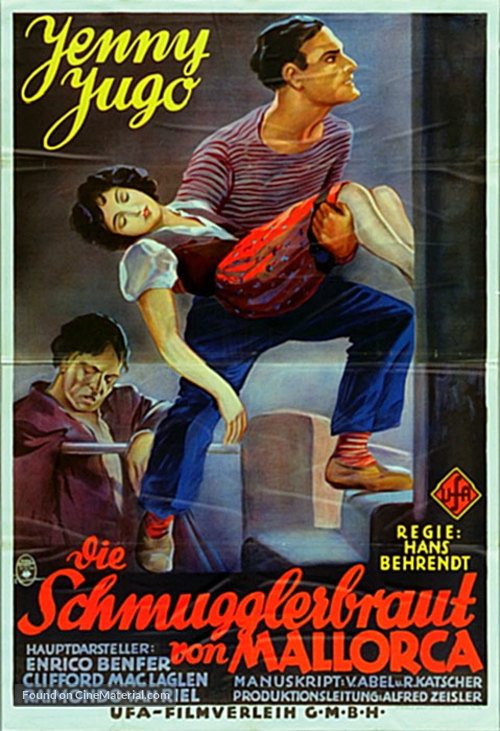Die Schmugglerbraut von Mallorca - German Movie Poster