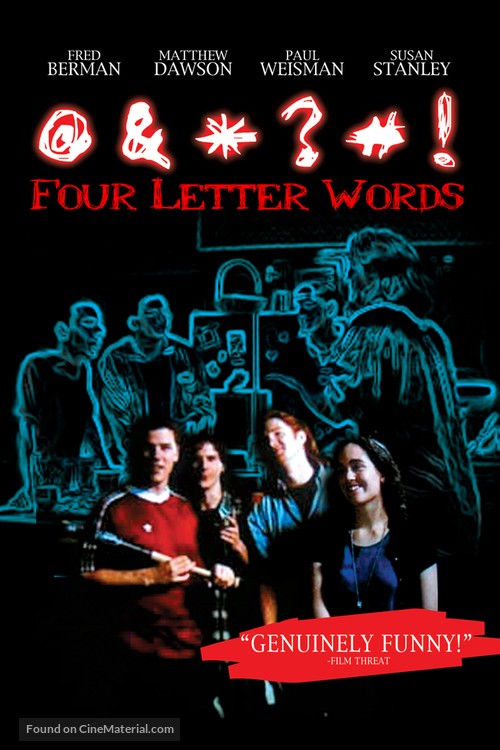 Four Letter Words - DVD movie cover