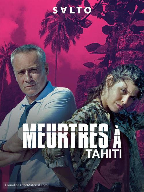 &quot;Meurtres &agrave;...&quot; Meutres &agrave; Tahiti - French poster