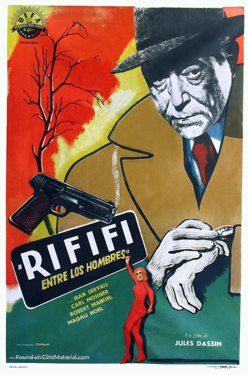Du rififi chez les hommes - Argentinian Movie Poster