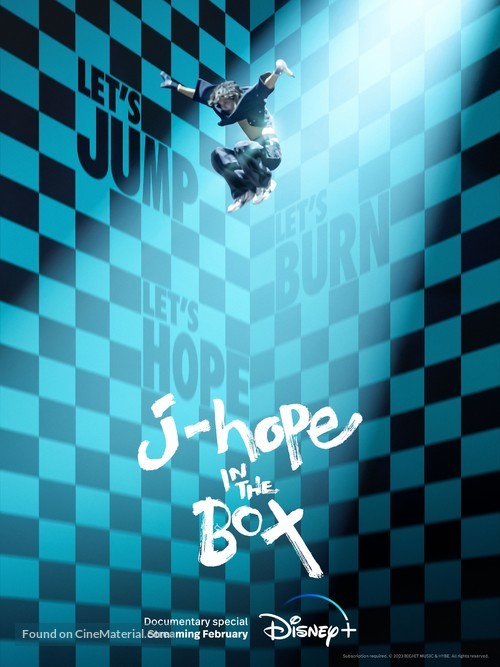 J-Hope in the Box - British Movie Poster
